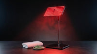 660Nm 850Nm LED Red Light Therapy Panel with Stand near Infrared Therapy Lamp Devices for Body Muscle Relax and Skin Care — Lifestyle