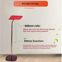Red Light Therapy Panel Built for Daily Wellness, 660nm & 850nm LEDs, Adjustable Stand, Timer Function